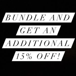 ⚡️BUNDLE & SAVE⚡️